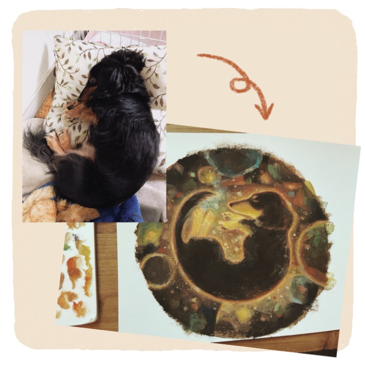 写真からイラストのイメージ